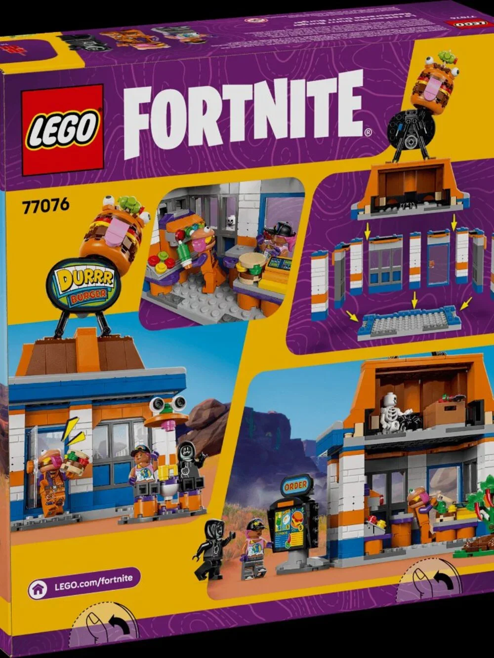 New & Sealed Lego Fortnite Durrr Burger Restaurant Set 77076
